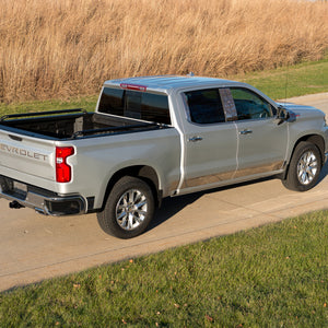 Putco 15-19 Chevy Silverado HD - Double Cab - 8ft Long Box 10pcs Stainless Steel Rocker Panels