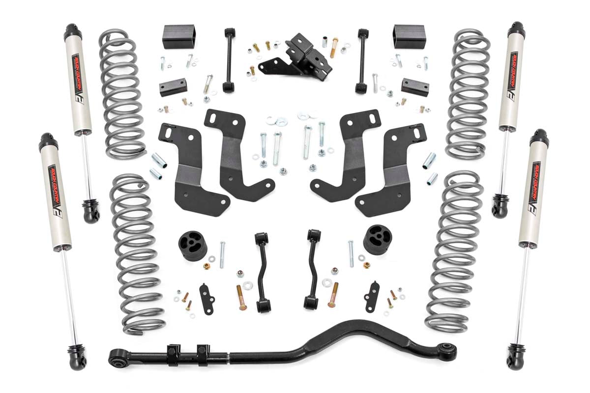 Rough Country 3.5 Inch Lift Kit 4-Door | Jeep Wrangler Unlimited 4WD (24-26) - Kit 79530