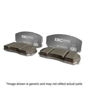 EBC Racing Yellowstuff Replacement Front Pads for Apollo-4 Calipers