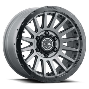 ICON Alloys Recon Pro Satin Charcoal - 18x9 / 6x5.5 / 25mm 6in BS