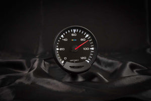 GReddy Sirius Meter - Turbo Boost 74mm Analog Display Gauge (w/Boost Sensor & Harness Set)