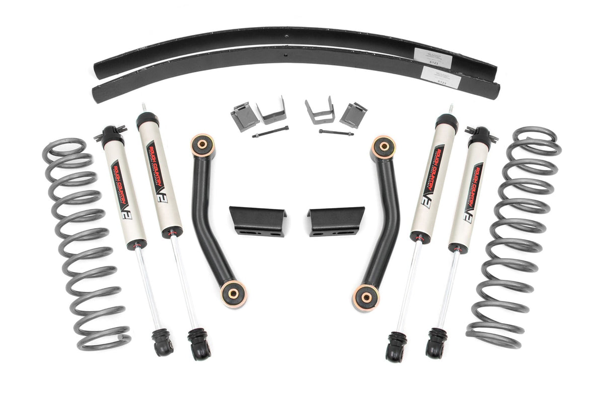 Rough Country 3 Inch Lift Kit | Jeep Cherokee XJ (84-01)