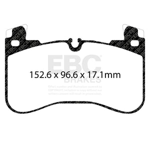 EBC 2020+ Land Rover Defender 90 Yellowstuff Front Brake Pads