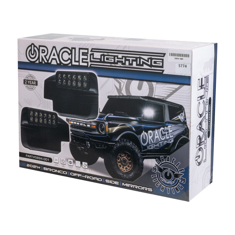 Oracle 21-23 Ford Bronco LED Off-Road Side Mirror Ditch Lights