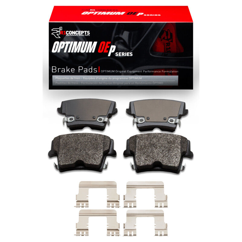 R1 05-18 Chrysler 300 Rear Optimum OE Brake Pads & Hardware Kit