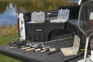 UnderCover 16-20 Nissan Titan Drivers Side Swing Case - Black Smooth