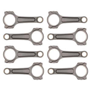 Manley Chevrolet Small Block Pro-Series I-Beam Connecting Rod Set - 6.125in Length