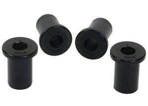 Whiteline 83-99 Mitsubishi Montero / 87-89 Dodge Raider Rear Leaf Spring Shackle Bushing Kit