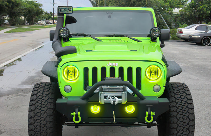 Oracle Jeep Wrangler 07-17 Halo Kit - ColorSHIFT w/o Controller