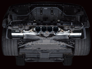 AWE Tuning 2023 C8 Corvette Z06 SwitchPath Cat-Back Exhaust - Diamond Black Tips
