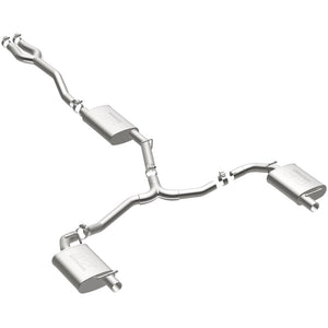 MagnaFlow Cat-Back SS Dual Split Rear Exit 2015 Dodge Charger/Chrysler 300C 3.6L V6 (Uses OEM Tips)
