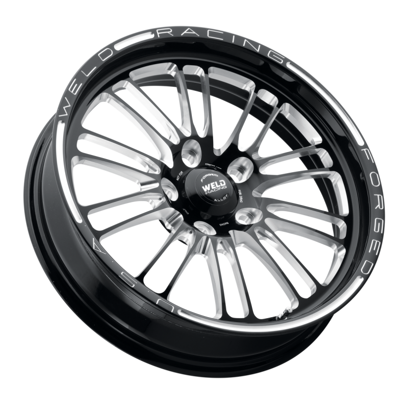 Weld RPM Frontrunner 17x4.5 / 5x120 / 2.25 BS - Gloss Black Milled - Non-BL Wheel