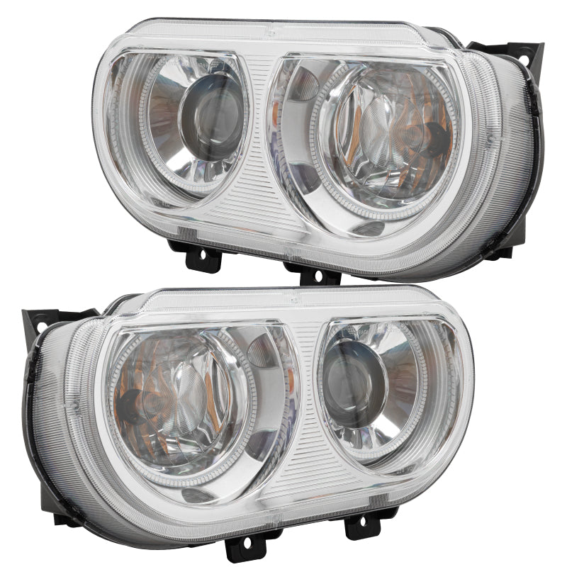 Oracle 08-14 Dodge Challenger SMD HL (HID Style) - ColorSHIFT w/ Simple Controller