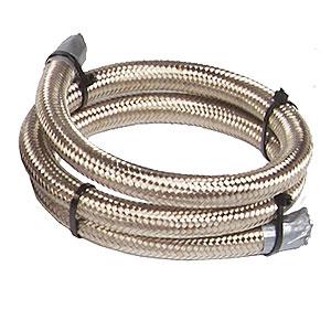 Aeromotive SS Braided Fuel Hose - AN-10 x 20ft