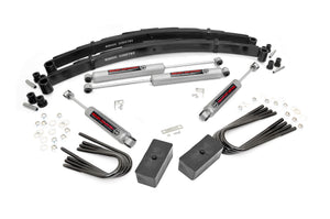 Rough Country 2 Inch Lift Kit Rear Blocks | Chevy/GMC 3/4-Ton Suburban 4WD (1988-1991)