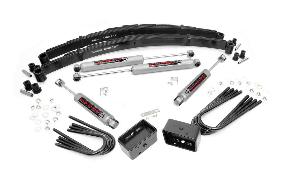 Rough Country 2 Inch Lift Kit Rear Blocks | Chevy/GMC C10/K10 Truck & SUV/K5 Blazer (73-76)