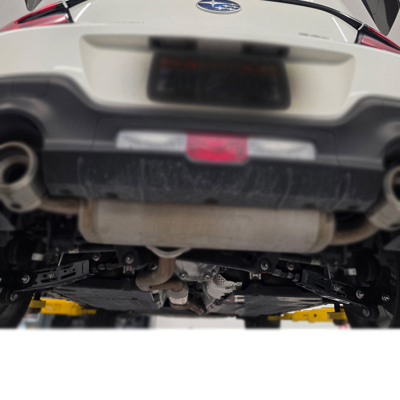 BLOX Racing Racing Rear Lower Control Arms - Blk (Toyota 86 / Scion FRS / Subaru BRZ / WRX / STi) V2