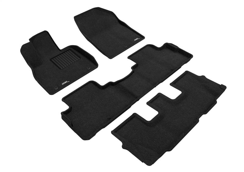 3D MAXpider 20-24 Hyundai Palisade 8-Seat Elegant Black R1 R2 R3
