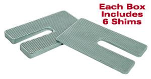 SPC Performance ZINC SHIMS 3 x 6 x 0.5 deg.