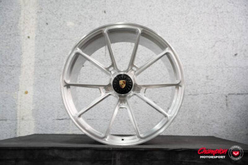 Vossen X Champion RS92 22X12 / ET62 / 5X130 / Brushed Gloss Clear Wheel / Taycan - Rear