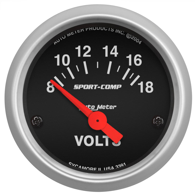 Autometer Sport-Comp 66-76 Nova Dash Kit 6pc Tach / MPH / Fuel / Oil / WTMP / Volt