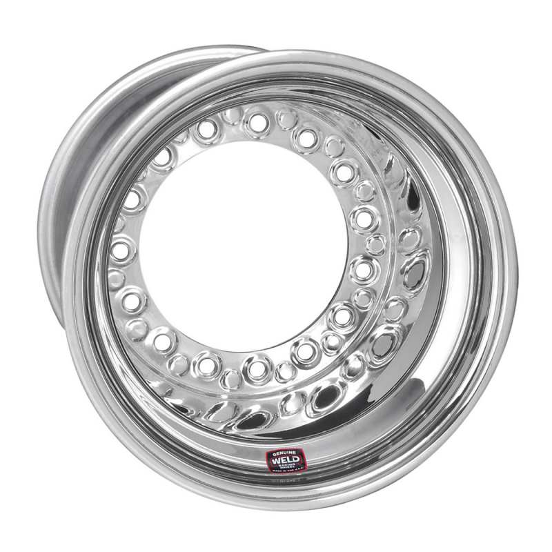 Weld Wide 5 XL 15x14 / 5x10.25 / 6 BS - Polished Shell - Non-BL Wheel