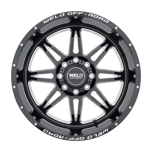 Weld Cheyenne 20x10 / 8x180 / 4.75 BS / 124.3 HB - Gloss Black Milled - Non-BL Wheel