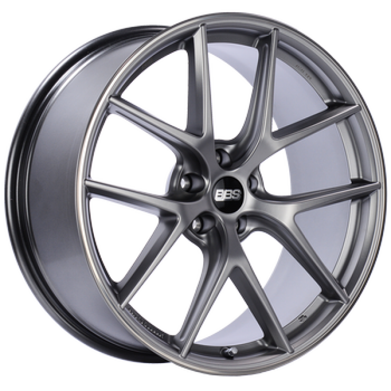 BBS CI-R 20x11.5 5x112 ET40 Platinum Silver Polished Rim Protector Wheel -82mm PFS/Clip Required