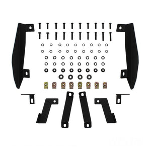 Westin 07-18 Jeep Wrangler JK Inner Fenders - Front - Textured Black