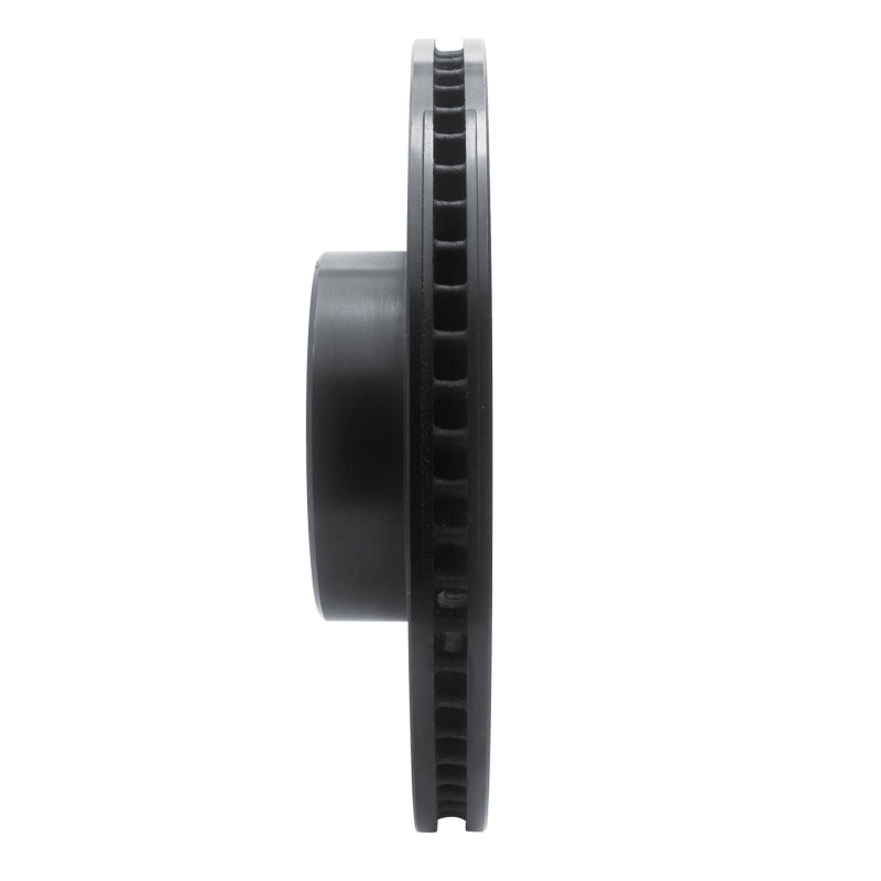 R1 16-18 BMW X4 Left Front Slotted Black Brake Rotor