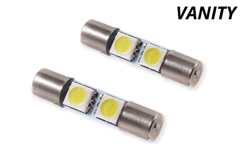 Diode Dynamics 28mm SMF2 LED Bulb - Cool - White (Pair)