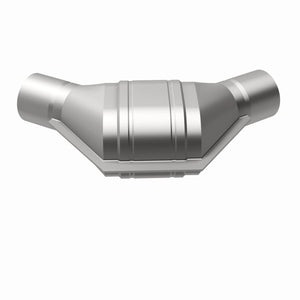 MagnaFlow Universal Catalytic Converter 2.00in Angled In/Out Frnt CA