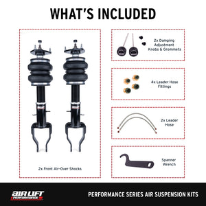 Air Lift Performance 08-24 Nissan GTR (R35) Front Air Suspension Kit