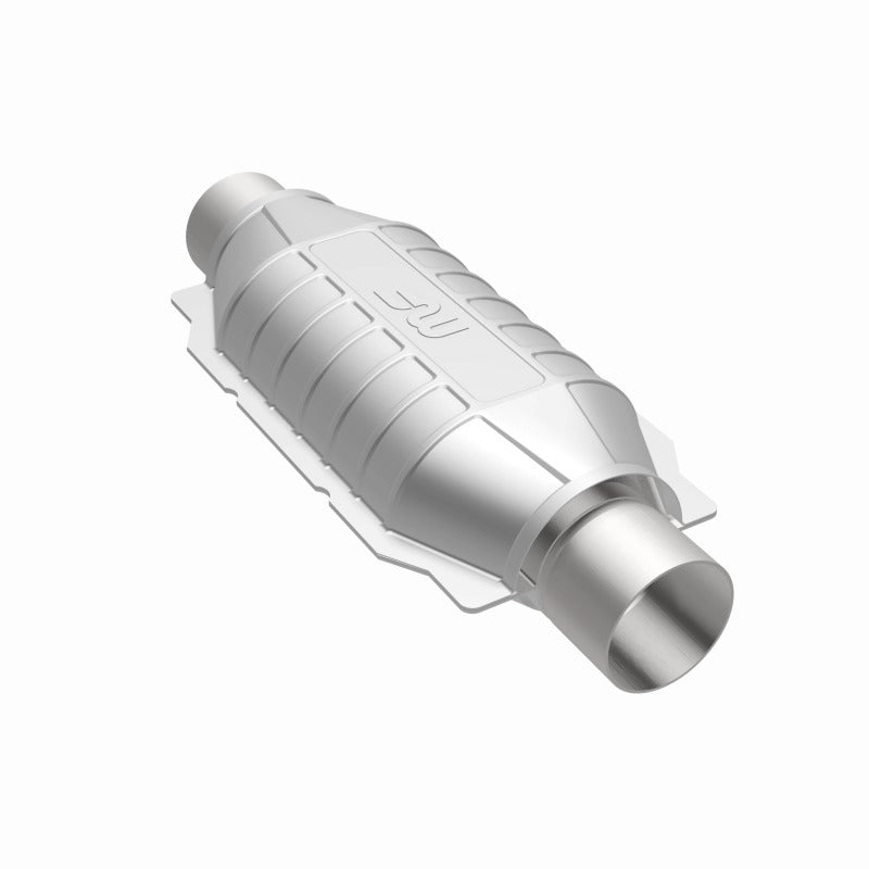 MagnaFlow Universal Catalytic Converter 2.5in ID Inlet/Outlet Center/Center Oval Rear
