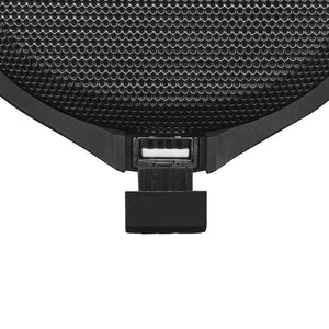 DS18 2.5in Handlebar Mount Speakers Full-Range Amplified Class D USB Port Water Resistant