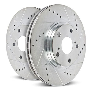 Power Stop 23-24 Acura Integra Rear Drilled & Slotted Rotor (Pair)