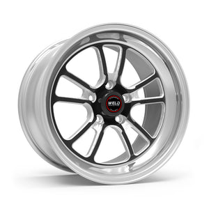 Weld S70 RT-S 18x11in / 5x120.65 BP / 5.6in. BS - Black Wheel