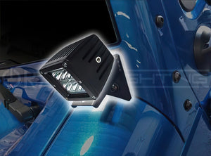 Oracle Jeep JK Lower Windshield Mount Brackets/Lights Combo