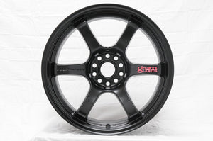 Gram Lights 57DR 19x10.5 +22 5x112 Semi Gloss Black Wheel