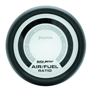 Autometer Phantom 52mm Electronic Air Fuel Ratio Gauge