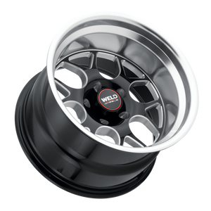 Weld Solana Street 18x9 / 5x114.3 / 6.14 BS / 72.56 HB - Gloss Black Milled - Non-BL Wheel