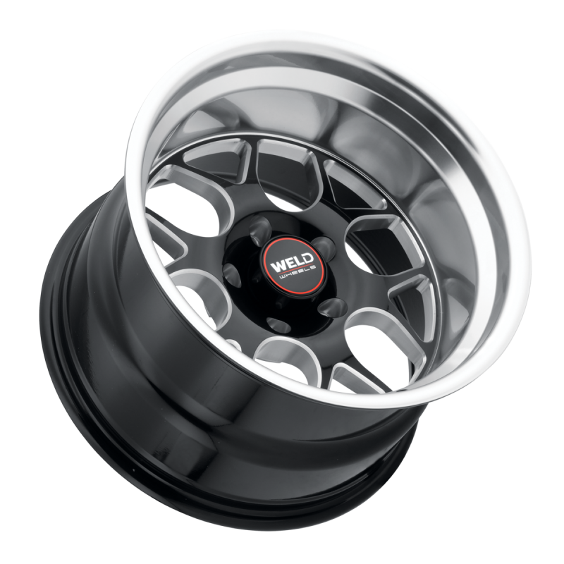 Weld Solana Street 18x9 / 5x114.3 / 6.14 BS / 72.56 HB - Gloss Black Milled - Non-BL Wheel