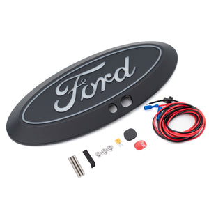 Putco 17-19 Ford SuperDuty Front Luminix Ford LED Emblem - w/ Camera CutOut