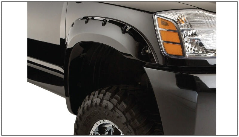 Husky Liners 04-15 Nissan Titan (w/ Lock Box) Pocket Style Fender Flares 4pc - Black