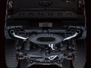 AWE 2024+ Ford Ranger Raptor 3.0L Switchpath Cat-Back Exhaust - BashGuard Only