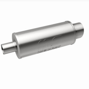 MagnaFlow Muffler W/Tip Mag SS 14X6X6 2.25/4.