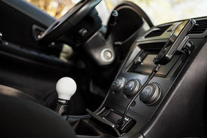 Cobb Subaru 5-Speed COBB Knob - White Knob w/ Stealth Black