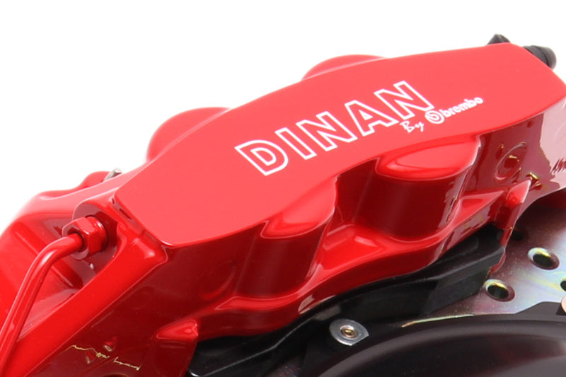 Dinan 12-21 BMW 2/3/4-Series (F22/F30/F32/F34/F36) Standard/Red Caliper/Drilled Brake Set - Front