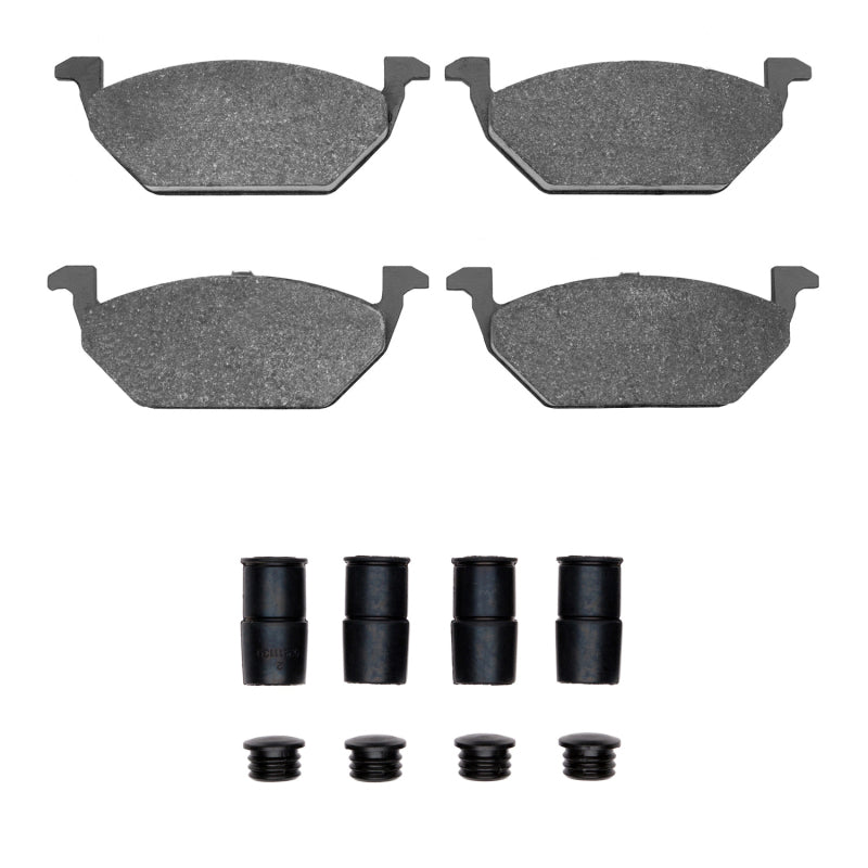 R1 98-17 Volkswagen Jetta Clasico (Mexico) Front Euro Ceramic Pads & Hardware Kit