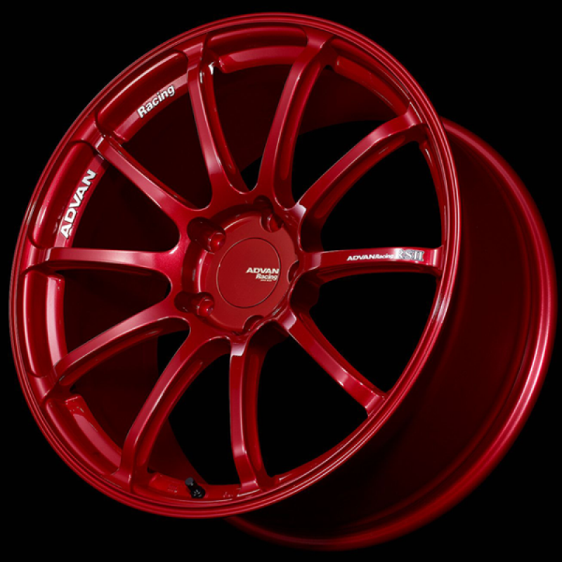 Advan RSII 20x8.5 / +51 Offset / 5x130 / 71.6mm Bore / Racing Candy Red
